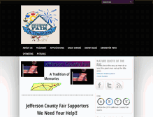 Tablet Screenshot of jeffersoncountyfair.com